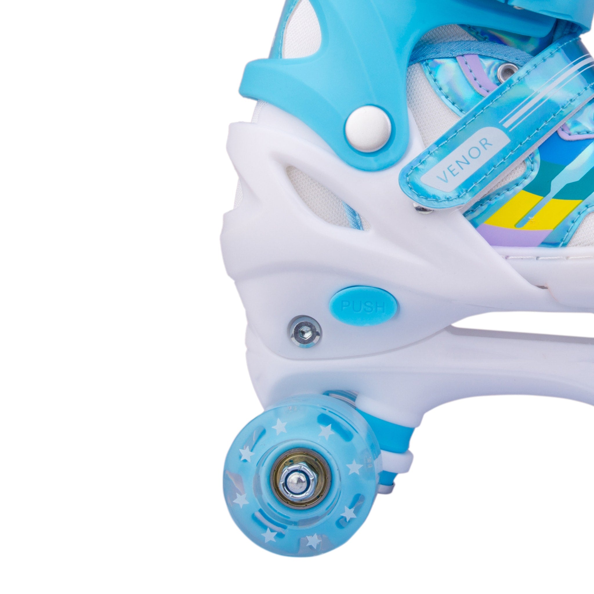 VENOR Ignite LED Side-By-Side Rulleskøjter - Teal-ScootWorld.dk