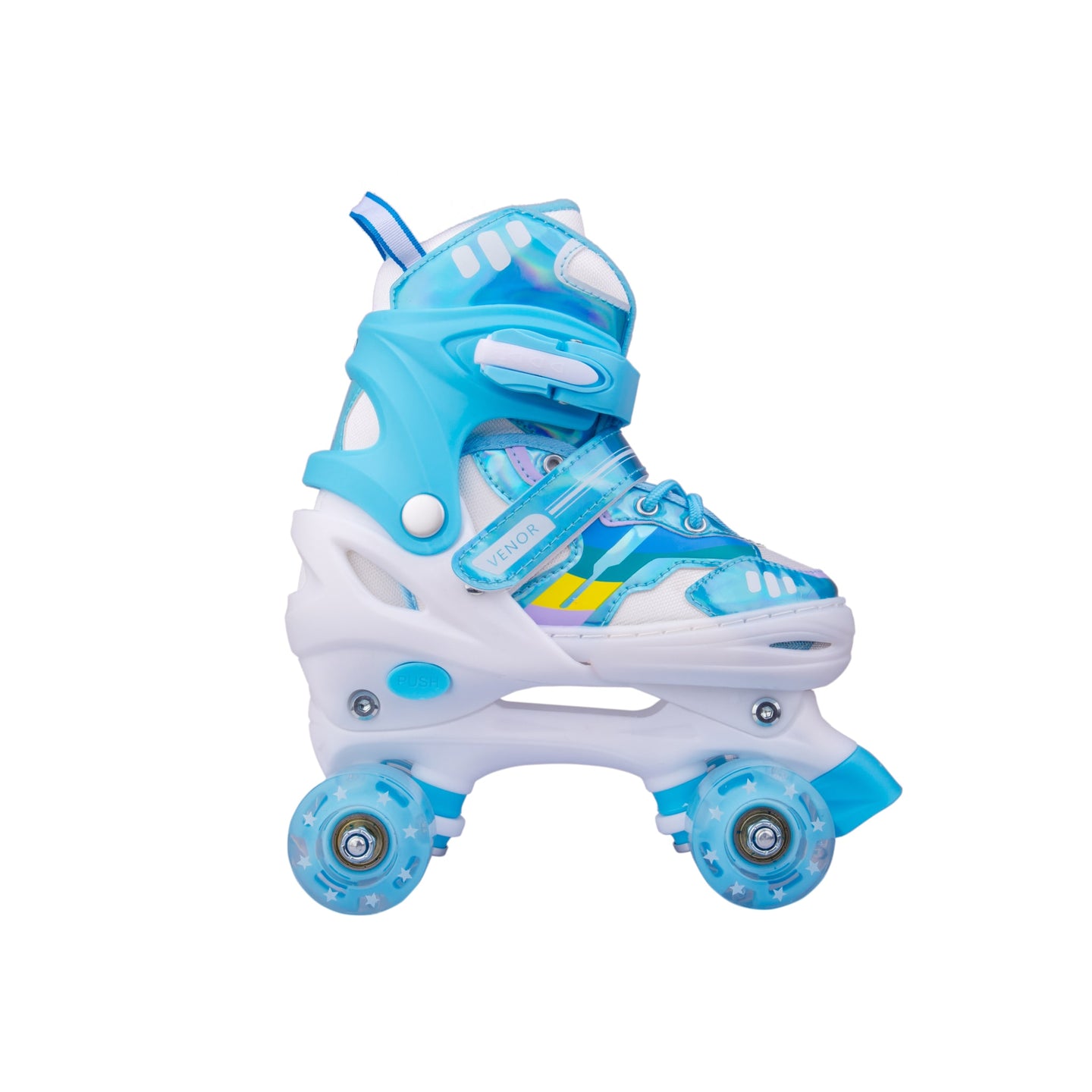 VENOR Ignite LED Side-By-Side Rulleskøjter - Teal-ScootWorld.dk