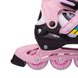 VENOR Ignite LED Inliners - Black/Pink-ScootWorld.dk