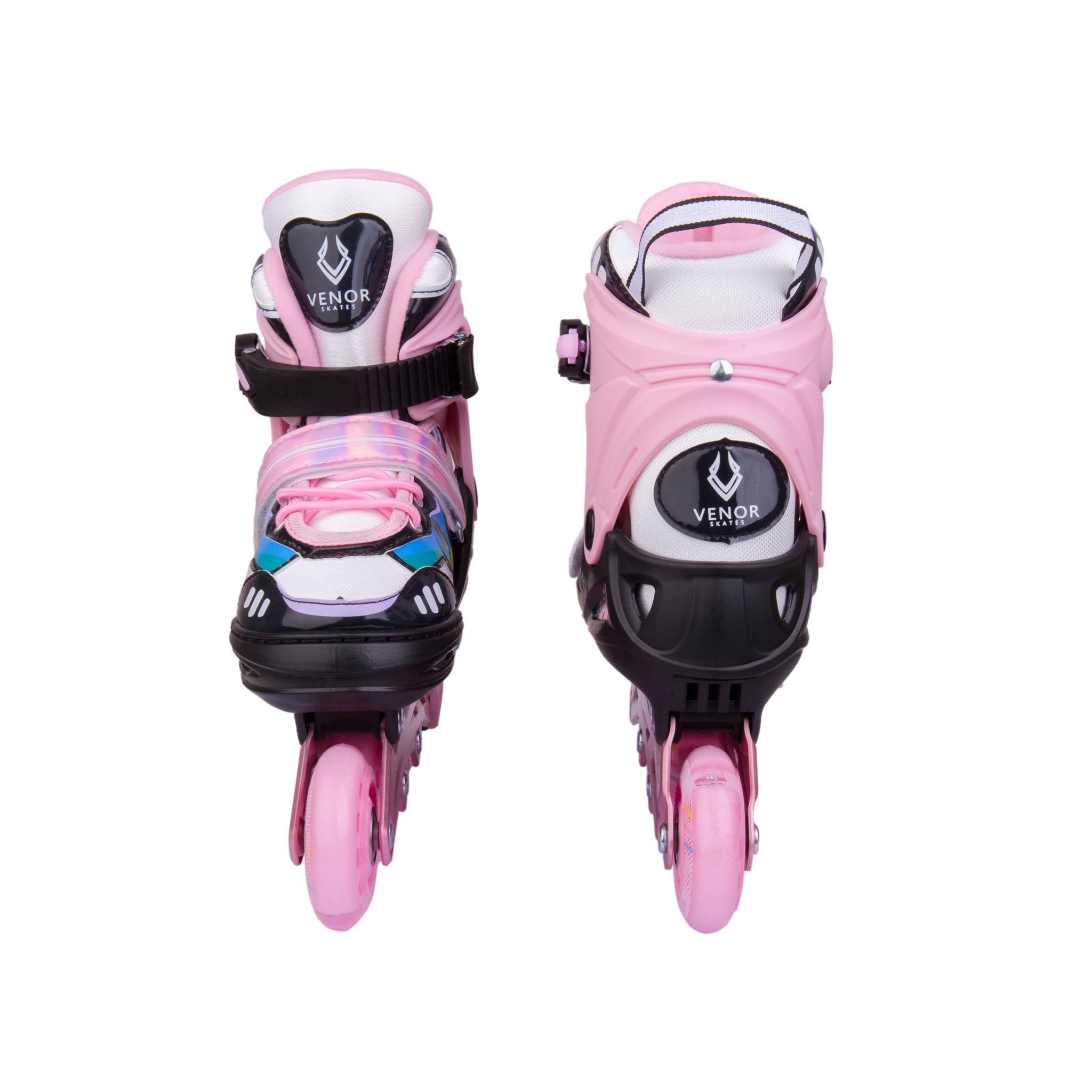 VENOR Ignite LED Inliners - Black/Pink-ScootWorld.dk