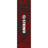 Striker 6.5" Stunt Scooter Griptape - Topo Swirl Red