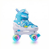 VENOR Ignite LED Side-By-Side Rulleskøjter - Teal-ScootWorld.dk