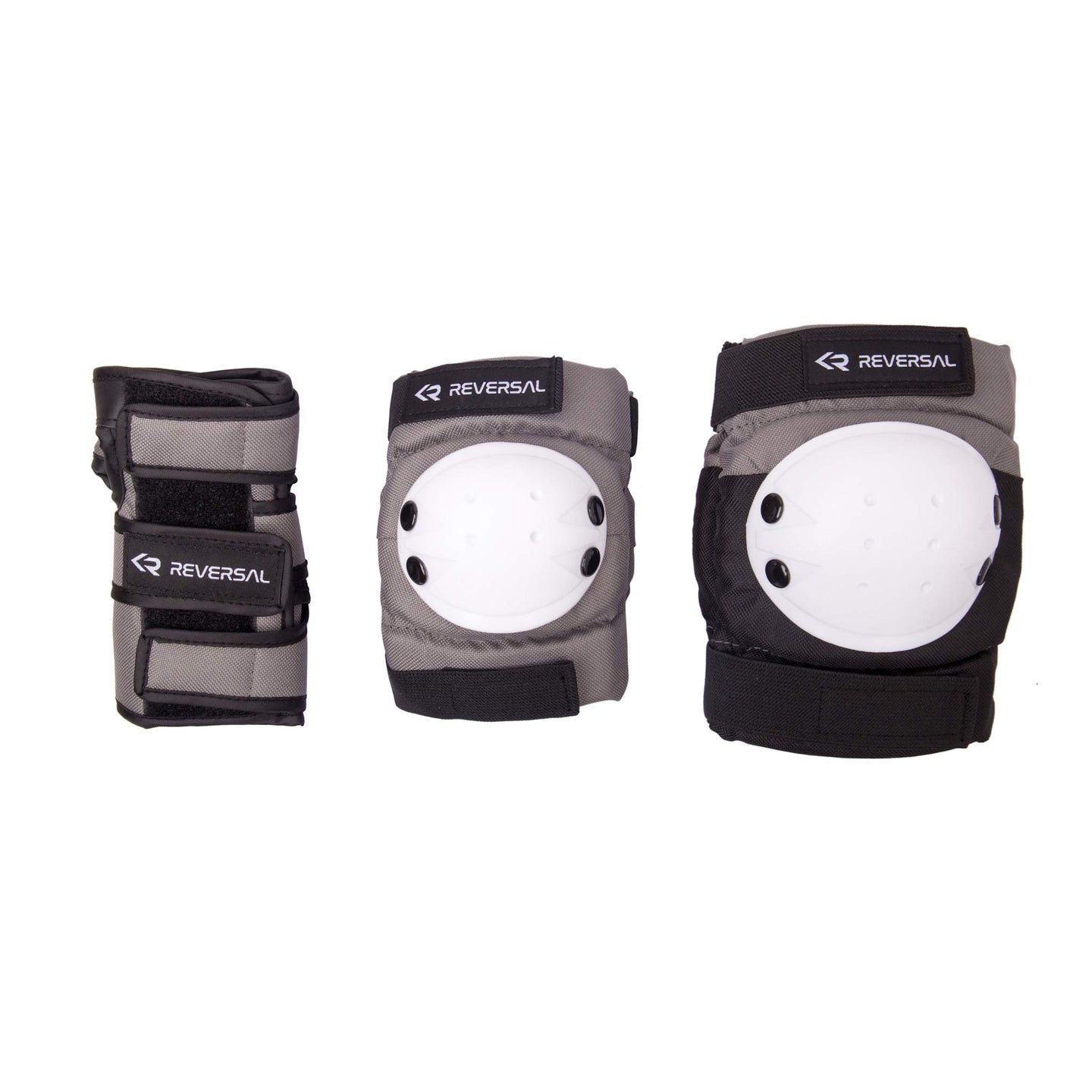 Reversal Beskyttelsessæt Børn 3-pak - Black/Grey-ScootWorld.dk