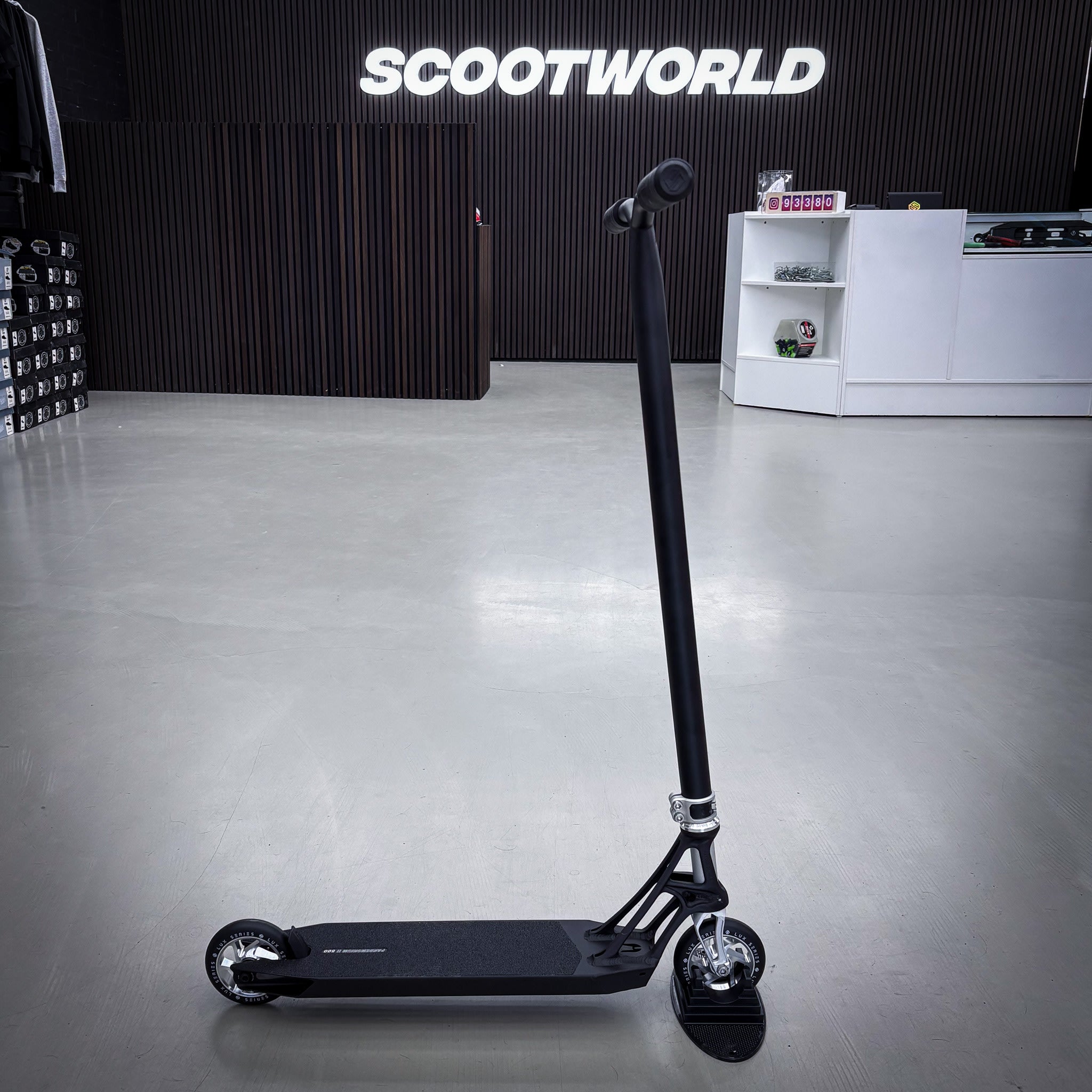 ScootWorld Titan Pande Custom Build - Black/Silver-ScootWorld.dk