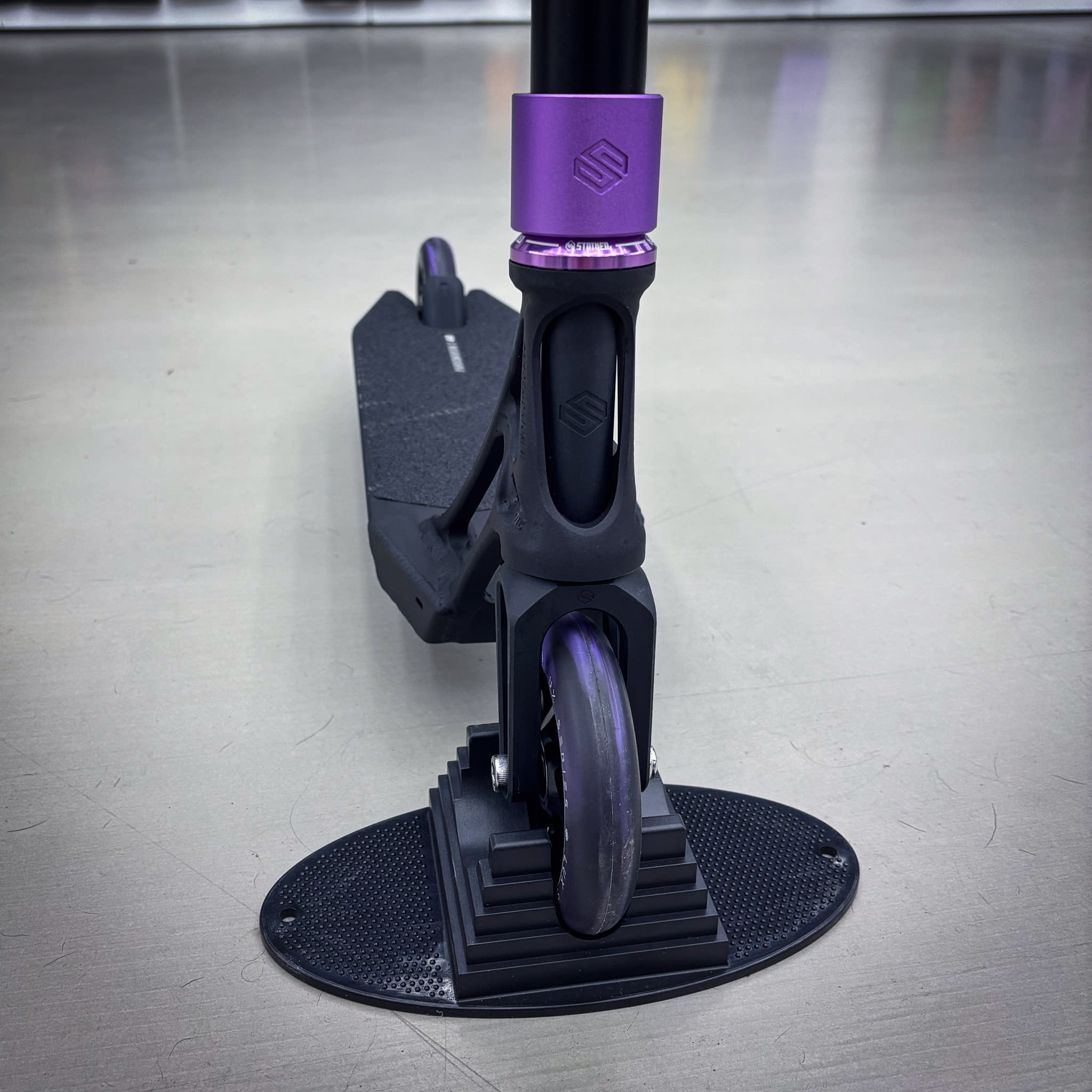 Striker Pande Black/Purple 460mm Custom Build - Black/Purple-ScootWorld.dk
