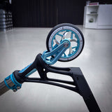Striker Titan Bend Pande Custom Build - Black/Teal/Silver-ScootWorld.dk