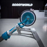Striker Titan Pande Silver Teal Custom Build - Silver/Teal-ScootWorld.dk