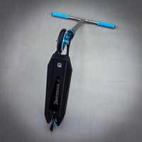 Striker Titan Pande Custom Build - Black/Teal/Silver-ScootWorld.dk