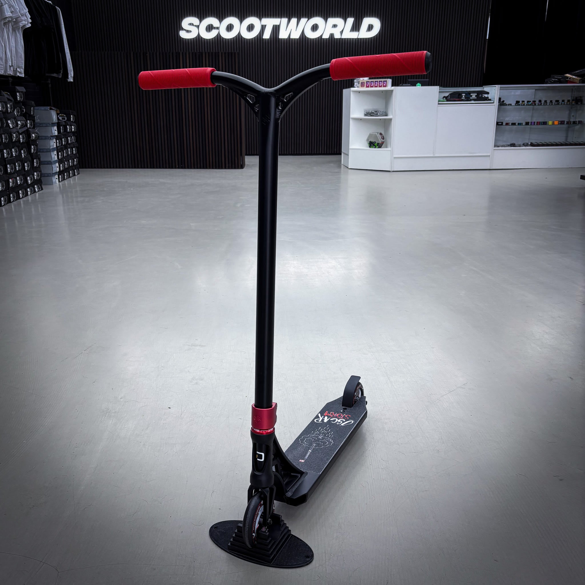 Striker Panda Freestyle Custom Build - Black/Red-ScootWorld.dk