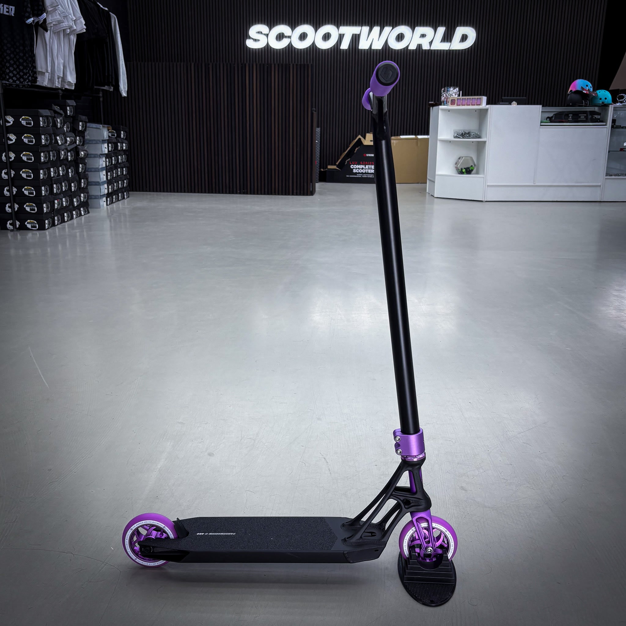 Striker Ethic Pande Custom Build - Black/Purple-ScootWorld.dk