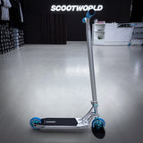Striker Ethic 460mm Silver Teal Custom Build - Silver/Teal-ScootWorld.dk