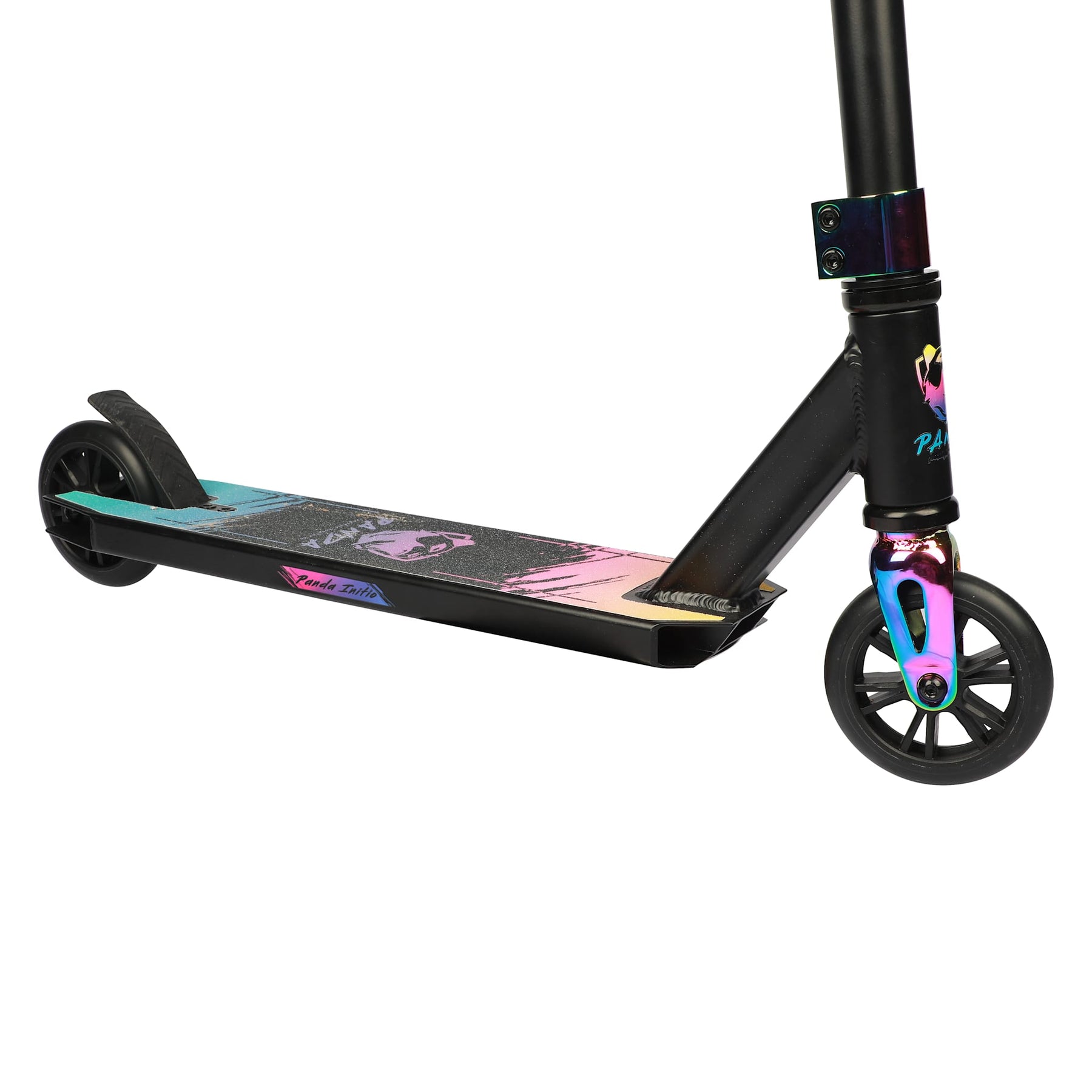 Panda Initio V2 Trick Løbehjul - Black/Rainbow-ScootWorld.dk