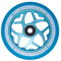 Striker Essence V3 Colorblast PU 110mm Hjul Til Løbehjul - Teal-ScootWorld.dk