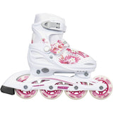 Roces Compy 9.0 Inliners Pige - White-ScootWorld.dk