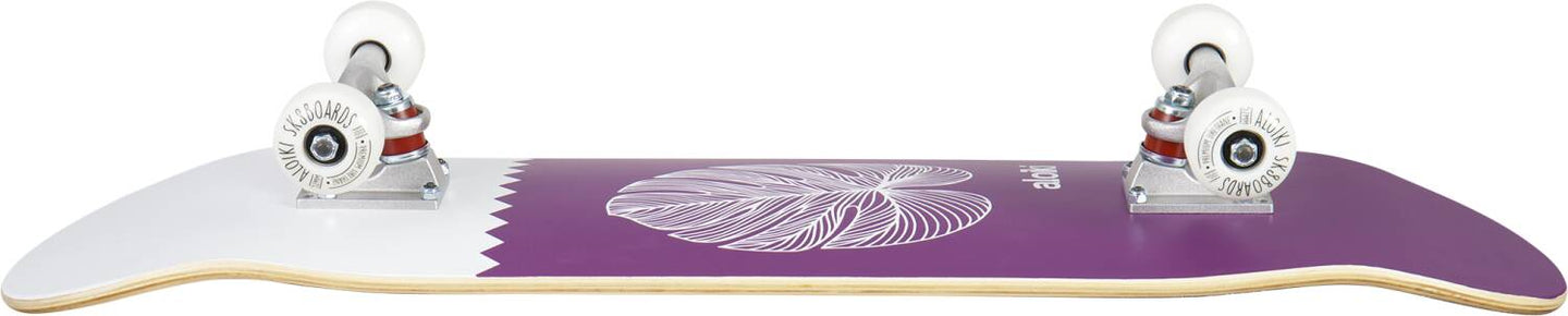 Aloiki Leaf Komplet Skateboard - Purple