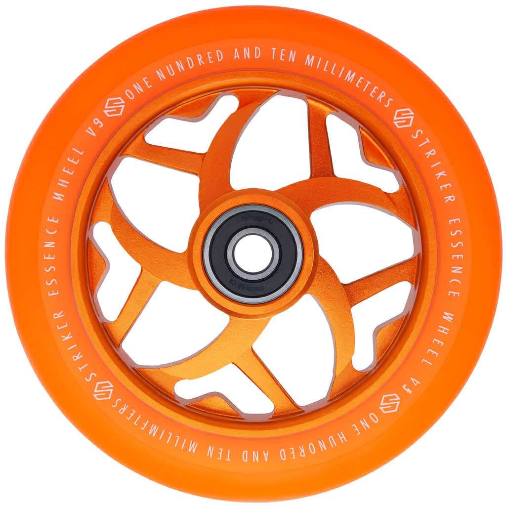 Striker Essence V3 Colorblast PU 110mm Hjul Til Løbehjul - Orange