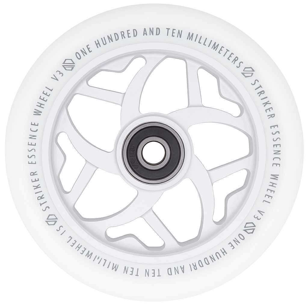 Striker Essence V3 Colorblast PU 110mm Hjul Til Løbehjul - White