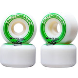 Autobahn GT1 Wide Body 101A Skateboard Hjul 4-Pak - White-ScootWorld.dk