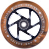 Striker Lux Spoked 110mm Stunt Scooter Wheels - Black/Orange