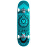 Blueprint Home Heart Komplet Skateboard - Black/Teal