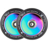Root Air Black Stunt Scooter Wheel 2-pack - Rainbow