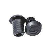 Striker Bar Ends (Aluminium) - Black-ScootWorld.dk