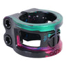 Oath Cage V2 Alloy 2 Bolt Double Clamp Til Løbehjul - Green/Pink