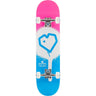 Blueprint Spray Heart V2 Komplet Skateboard - Blue/White/Pink