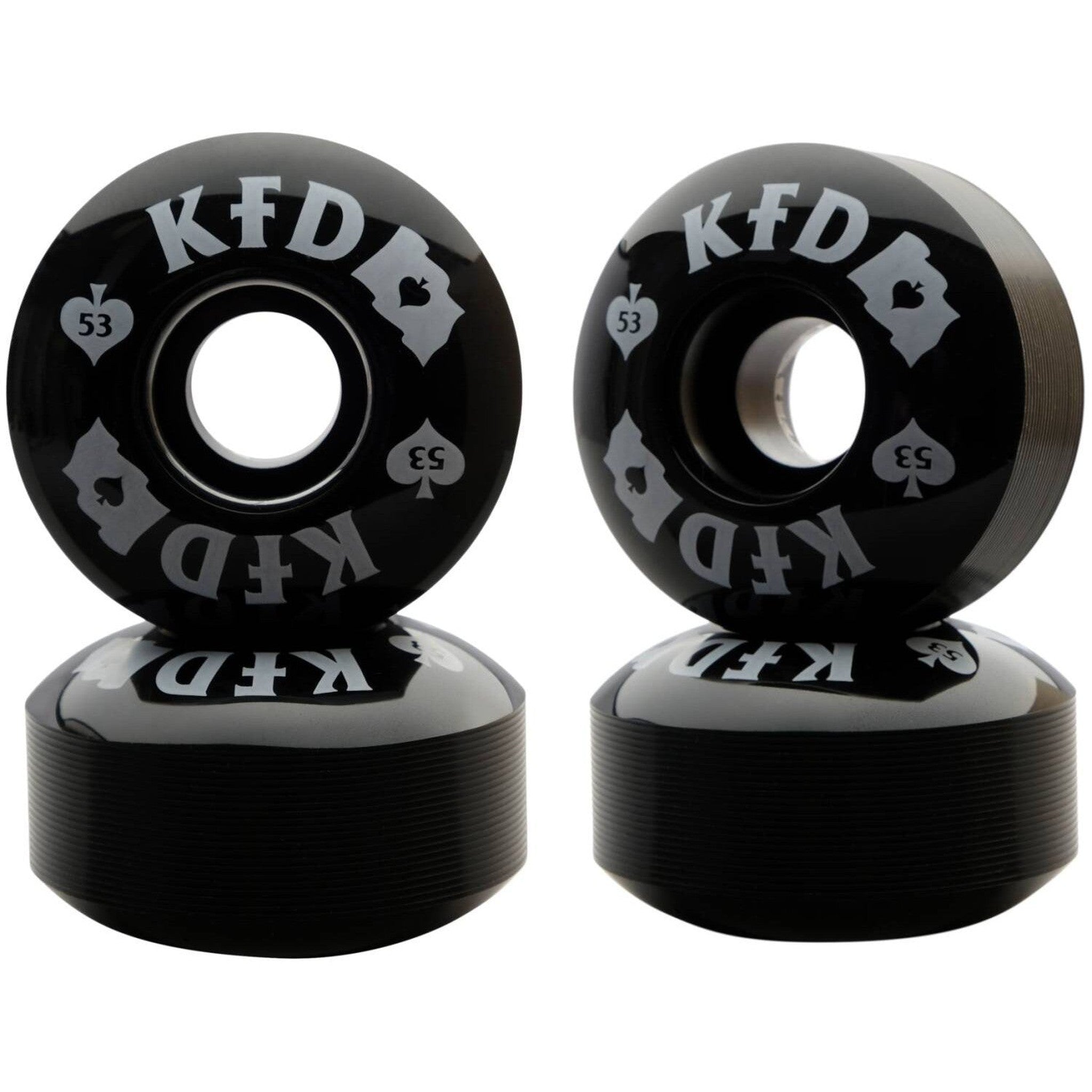 KFD Team 100A Skateboard Hjul 4-Pak - Flagship-ScootWorld.dk