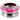 Chubby Donut Headset Løbehjul - Pink-ScootWorld.dk