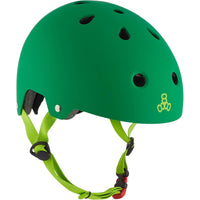 Triple Eight Dual Certified MiPS Skaterhjelm - Green-ScootWorld.dk