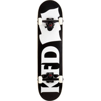 KFD Young Gunz Komplet Skateboard - Flagship Black-ScootWorld.dk