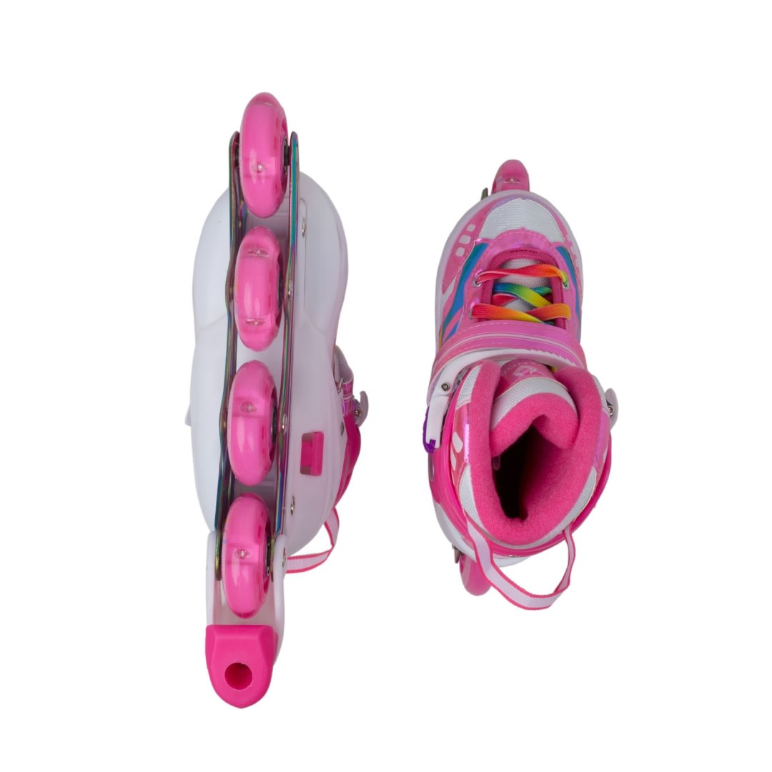 VENOR Ignite LED Inliners - Shiny Pink-ScootWorld.dk