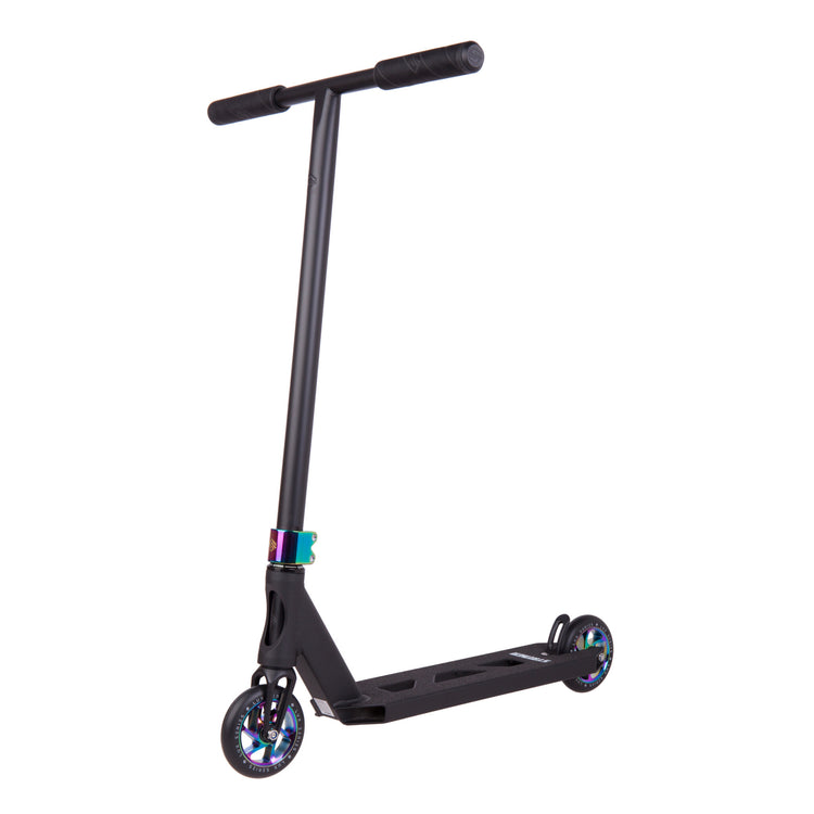 Striker Essential Stunt Scooter - Black/Rainbow