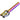 Longway Harpia SCS/HIC Løbehjul Forgaffel - Rainbow-ScootWorld.dk