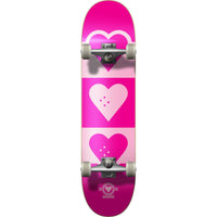 Heart Supply Quadron Logo Komplet Skateboard - Pink-ScootWorld.dk