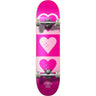 Heart Supply Quadron Logo Complete Skateboard - Pink