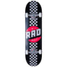RAD Checker Stripe Komplet Skateboard - Black