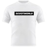 ScootWorld Box Logo T-shirt - White/Black